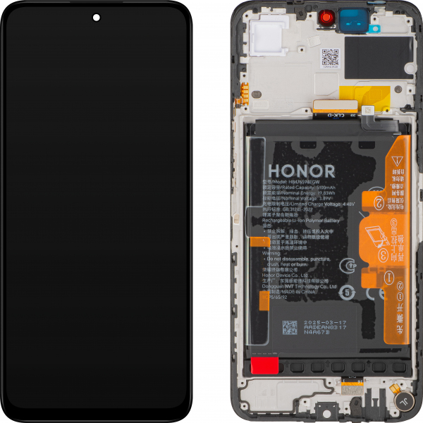 Display Honor X7c 5G